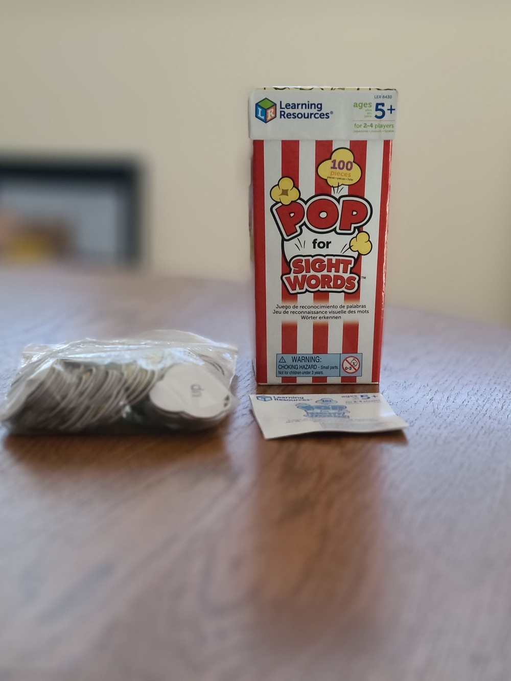 Learning Resources Pop For Sight Words Game